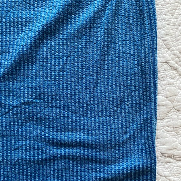 NWT Susina dress blue bliss shoulder pads large - Picture 2 of 5